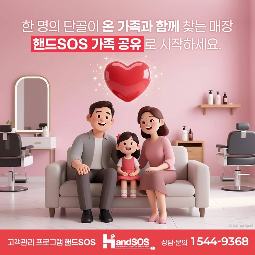 편리한 가족 회원 관리
