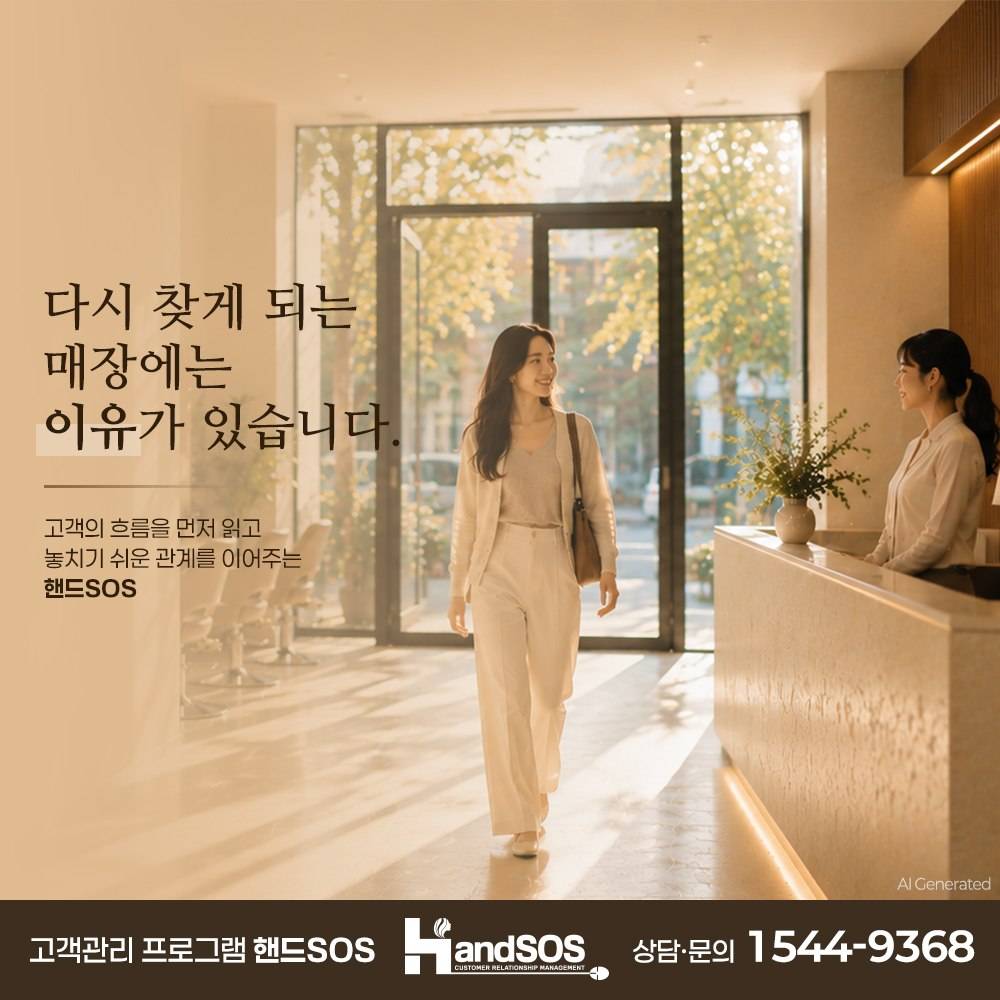고객과의 관계를 이어 드립니다.